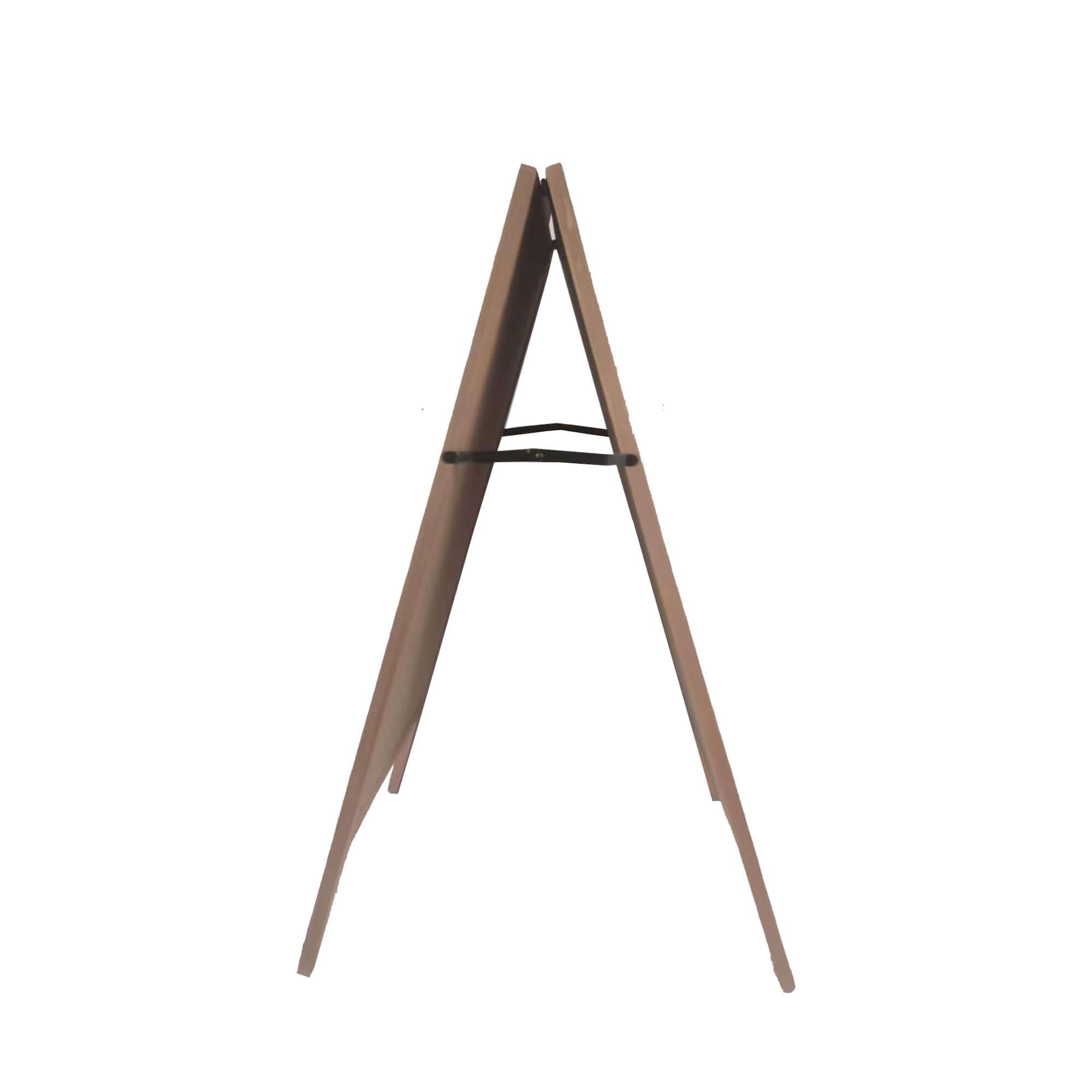 16" x 32.5" Folding Double-Sided Chalkboard by Ashland®